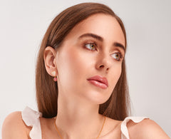 COLORFUL HEART EARRINGS