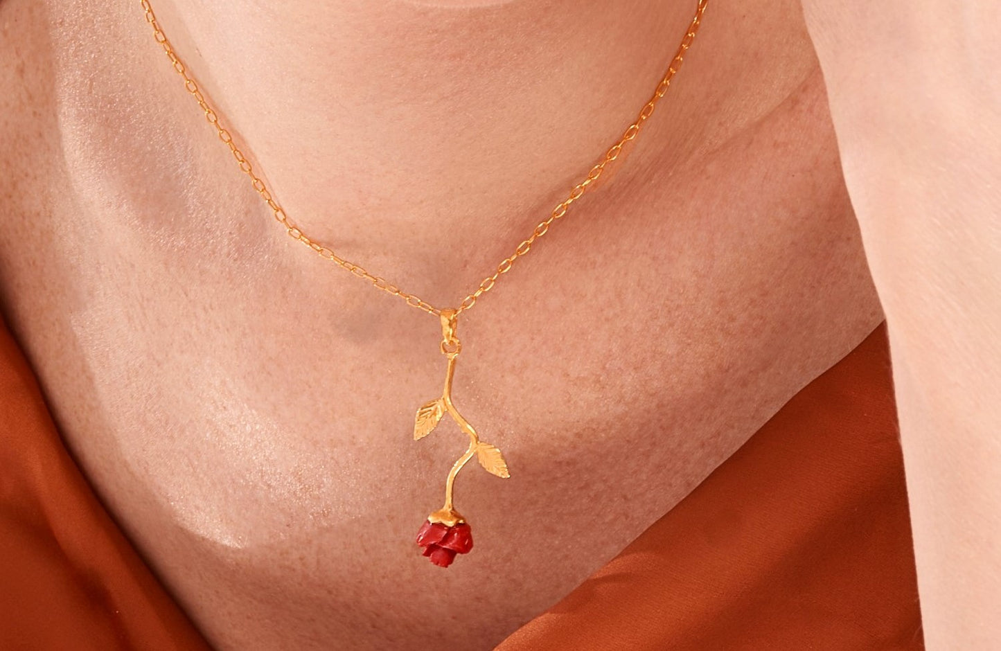 RED FLOWER SET