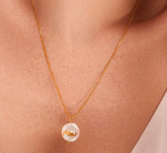 NATURAL SEASHELL NECKLACE