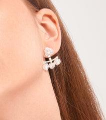 HEARTS EARRINGS LIKE DIAMOND