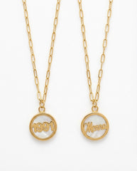 Natural seashell necklace