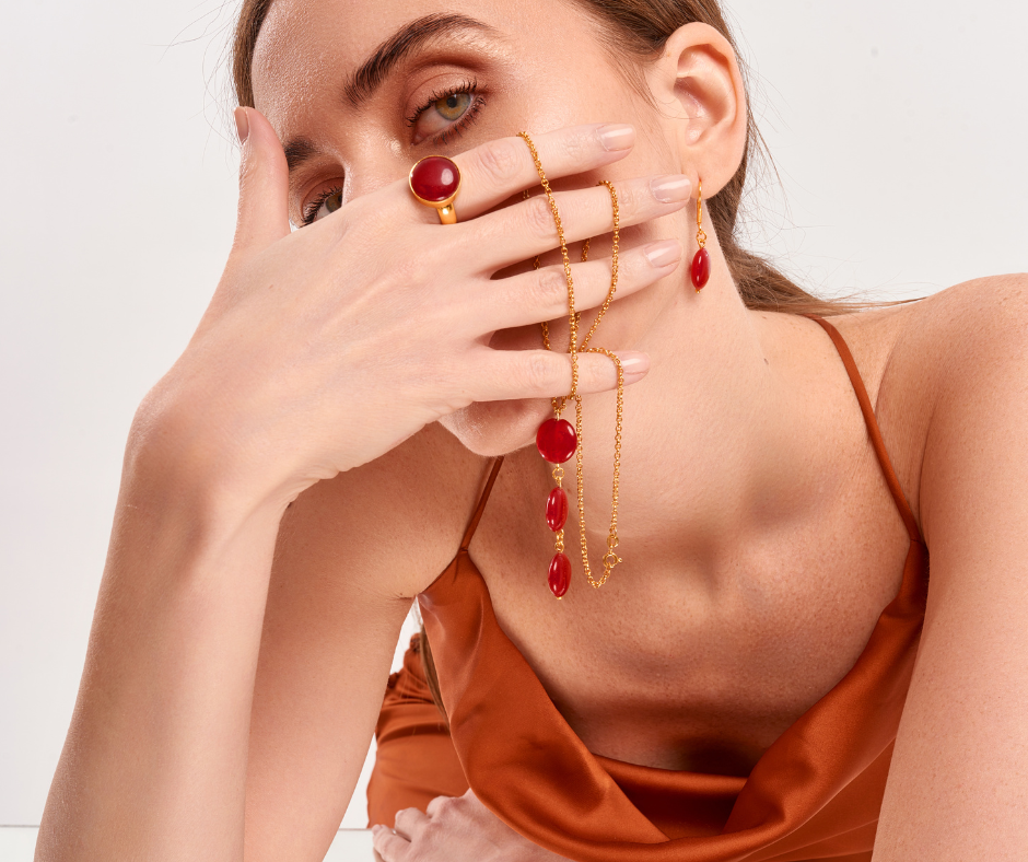 RED STONE SET