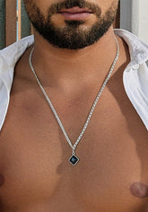 Small stone necklace