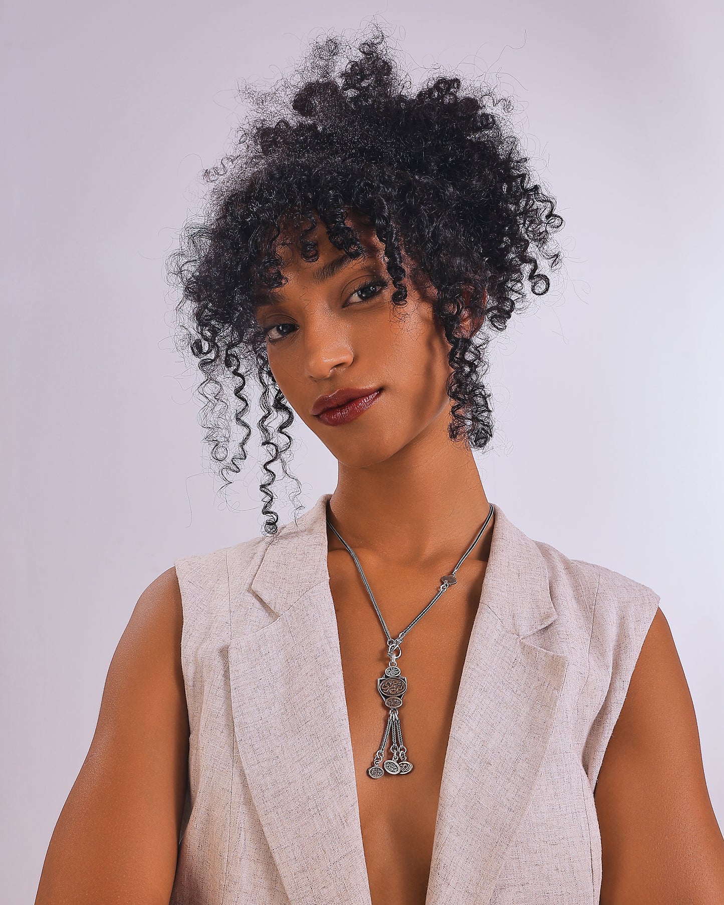 Amulet Drop Necklace