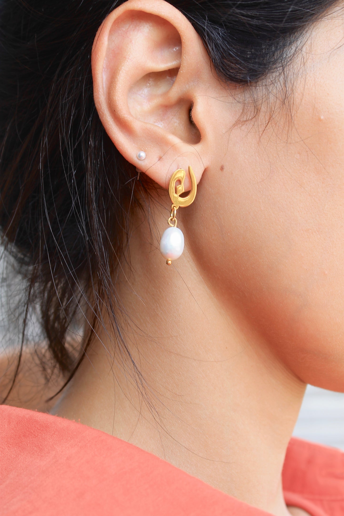 OVAL PEARL SET