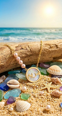 Circle Seashell Necklace