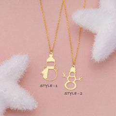 SNOWY HUG NECKLACE
