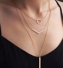 THREE NECKLACES