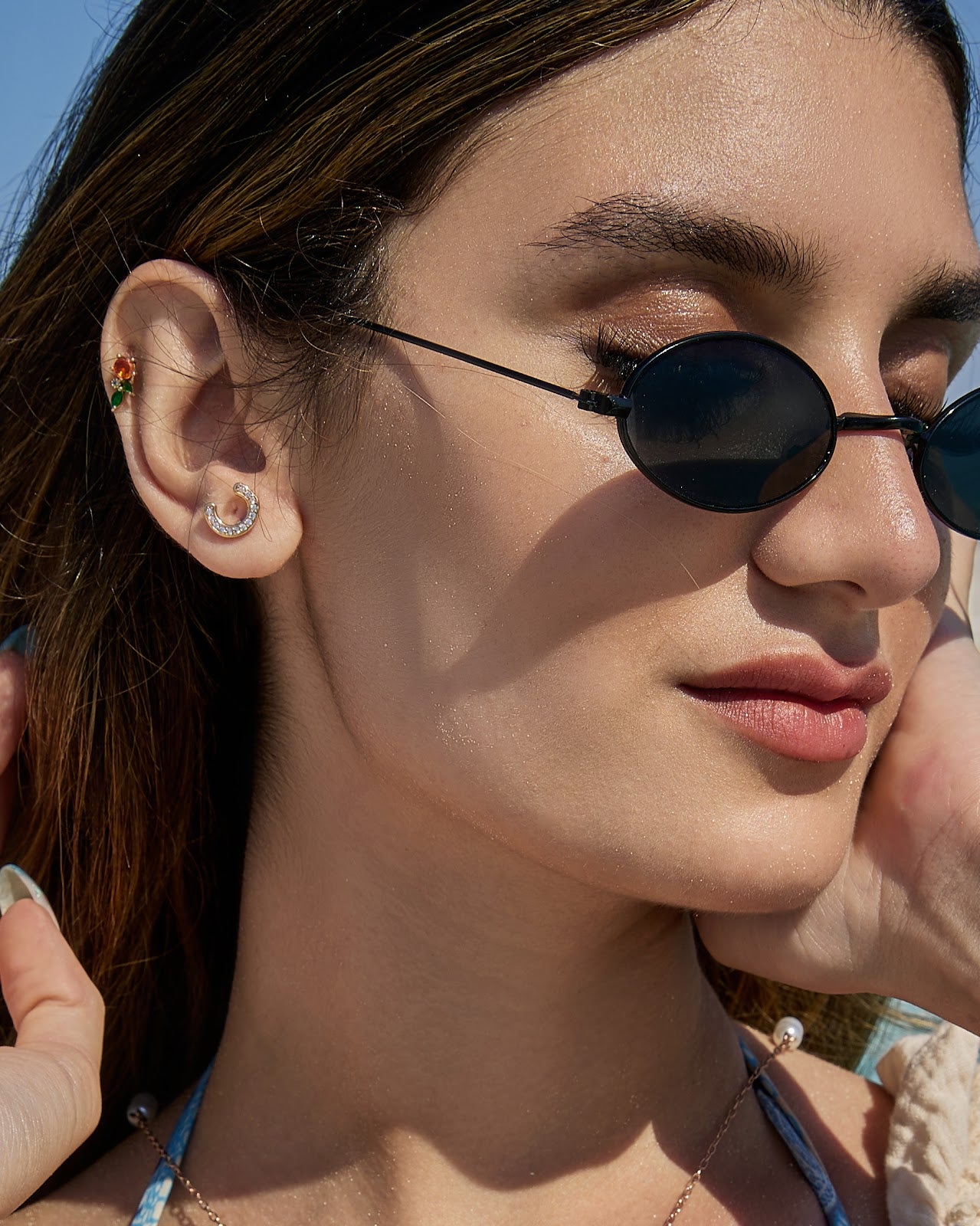 Letter Earrings