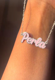 Pink Disney Necklace