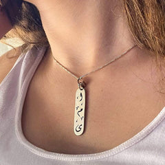 BAR NAME NECKLACE