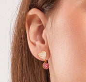 Colourful Heart Earrings