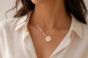 Circle Seashell Necklace