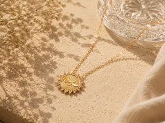 Sun Zircon Necklace