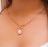 Natural Seashell With Wide Ring