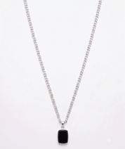 Black Stone Necklace