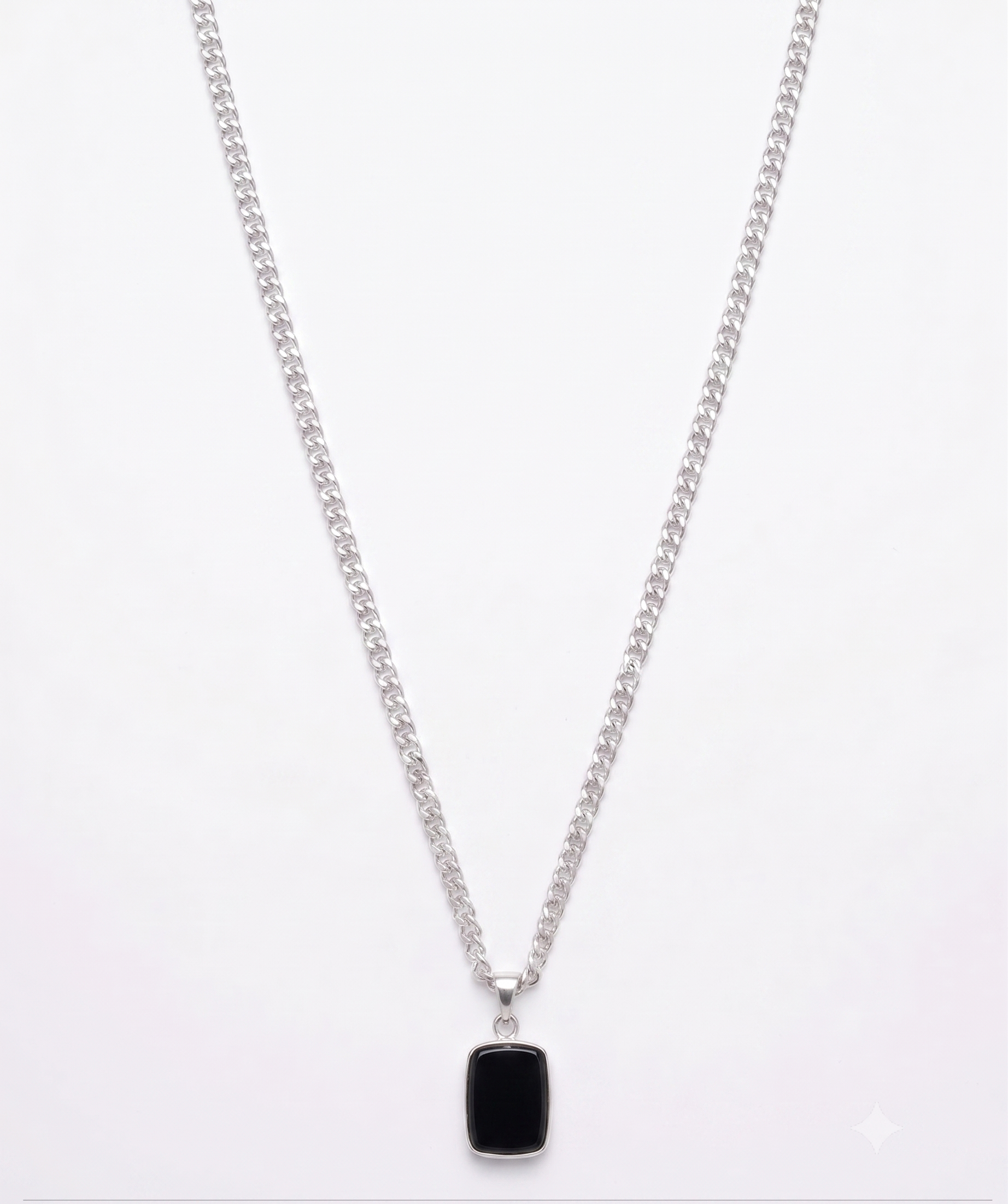 Black Stone Necklace