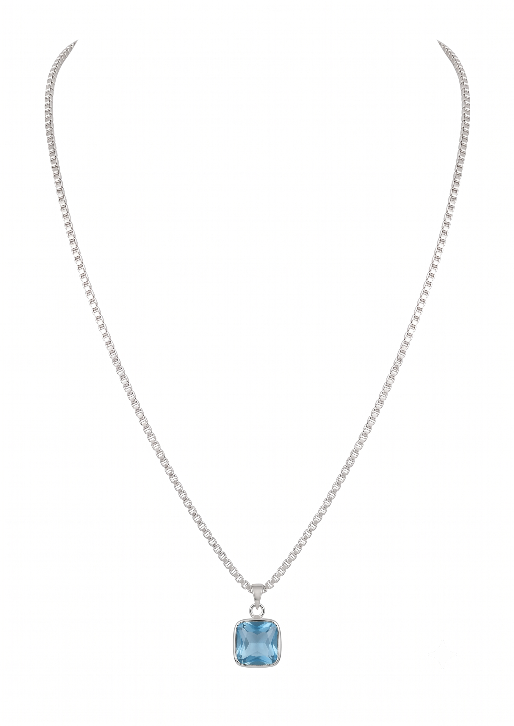 Great Blue Stone Necklace