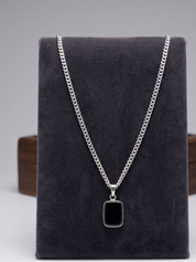 Black Stone Necklace