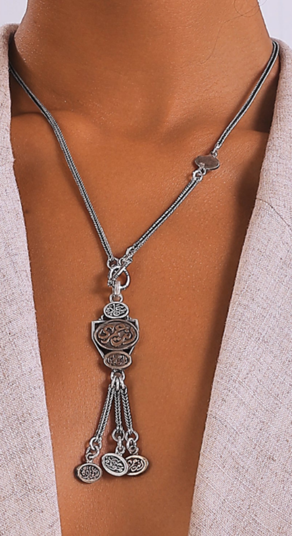 Amulet Drop Necklace