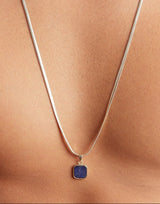 Blue Stone Necklace