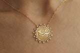 Sun Zircon Necklace