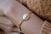 Natural Seashell Name Bracelet