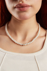 SIMPLE PEARL NECKLACE