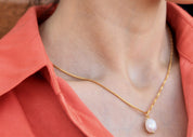 Oval Pearl Set
