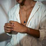 Blue Stone Necklace