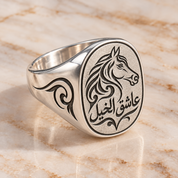 The Sovereign Horse Signet Ring