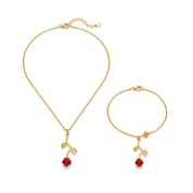 Red Flower Set