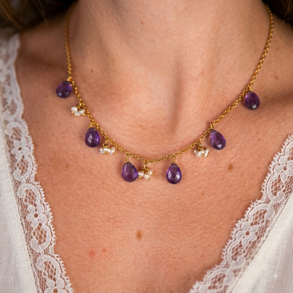 The Regal Amethyst Necklace