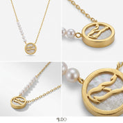 Circle Seashell Necklace