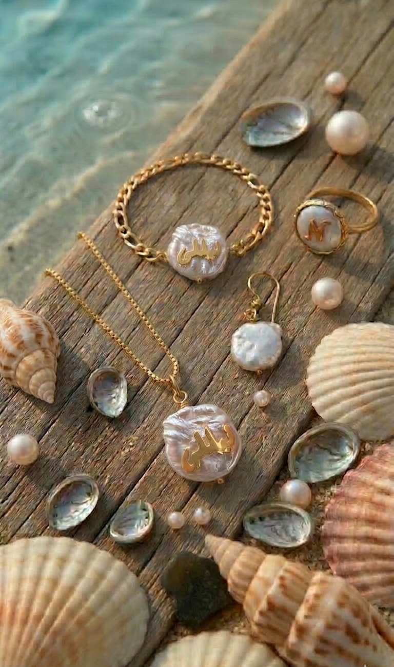 Natural Seashells Set