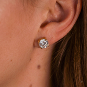 Diamond earrings