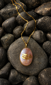 Pink Seashell Necklace