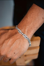 Textured Curb Bracelet