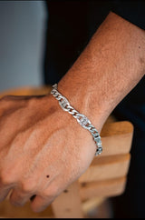 Textured Curb Bracelet