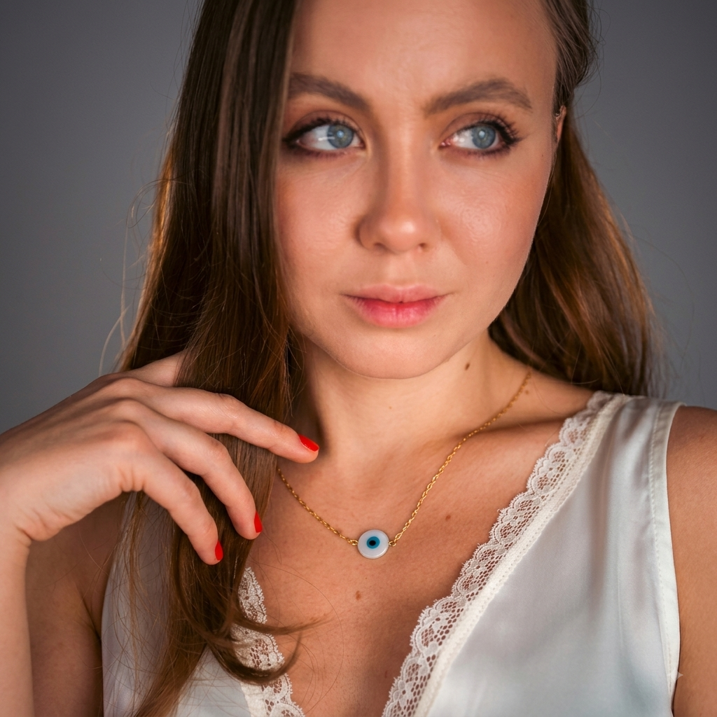 Blue Eye Necklace