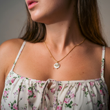 Flat Seashell Necklace