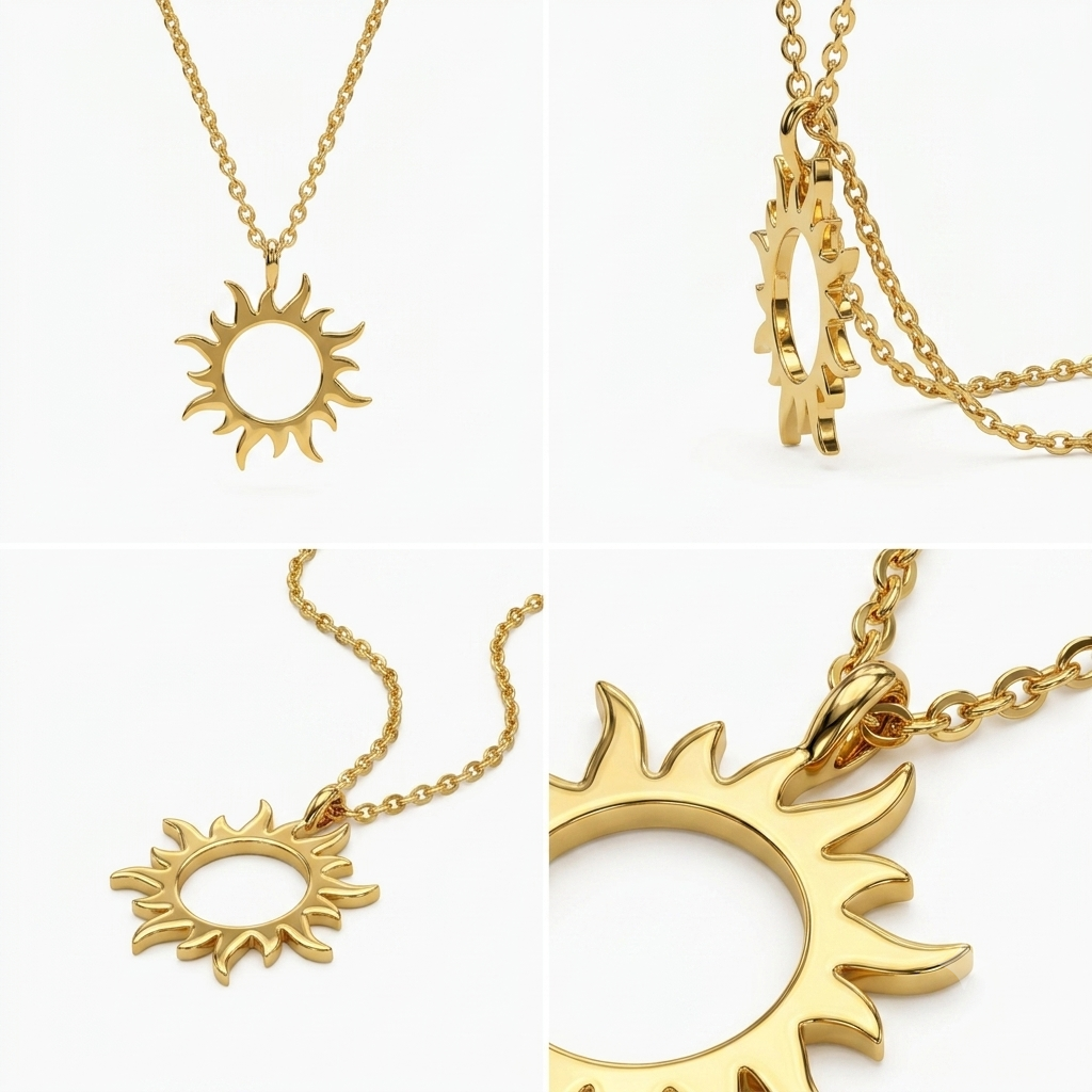 Sun Necklace (new collection)