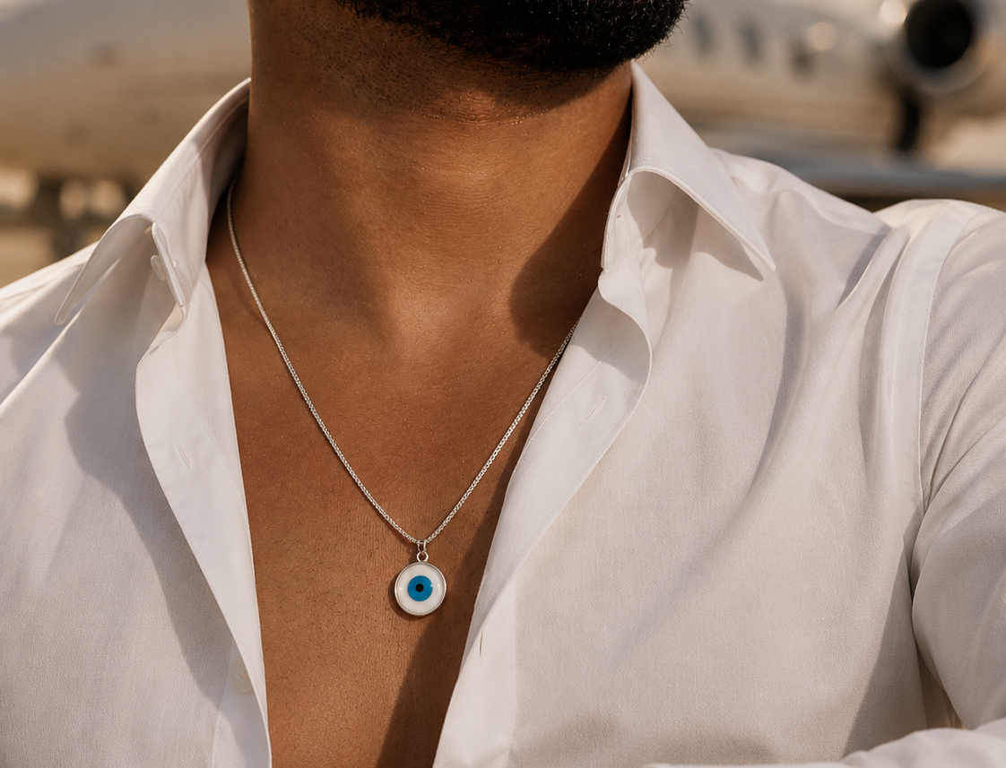 Blue Guardian necklace
