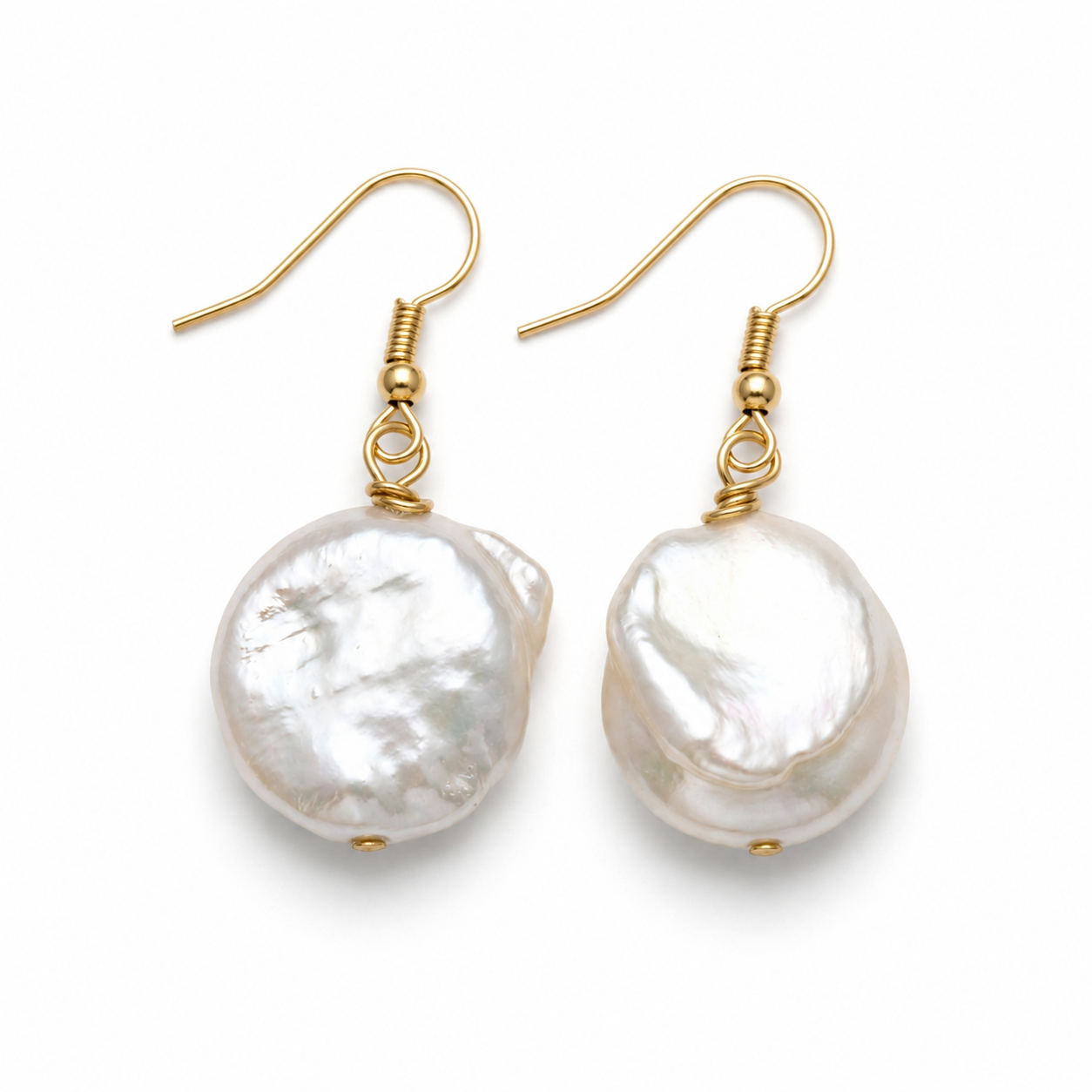 Natural Seashell Earrings