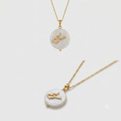 Flat Seashell Necklace