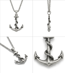 The Sailor Anchor Necklace