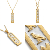 Golden Hieroglyphic Necklace