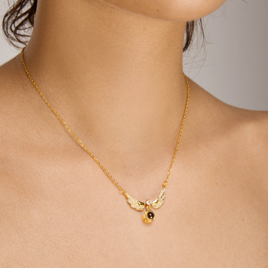 Black Angel Necklace
