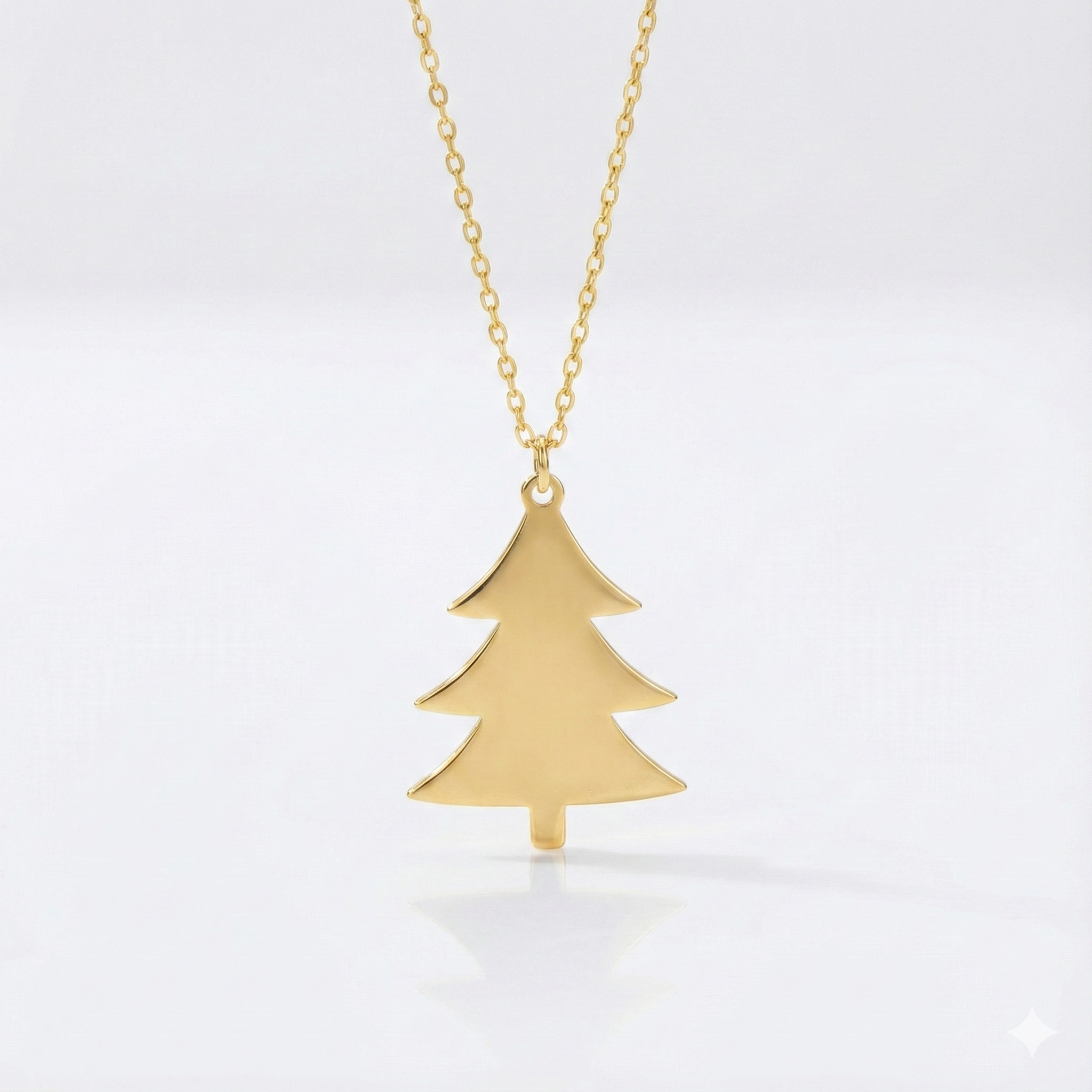 GOLDEN PINE NECKLACE