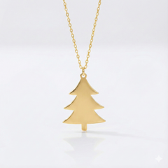 GOLDEN PINE NECKLACE